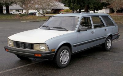 1986 Peugeat 505 4 Dr. Wagon