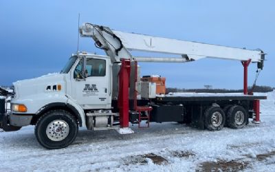 Photo of a 2007 Sterling 26105F 2009 26105F Boom Truck Crane for sale