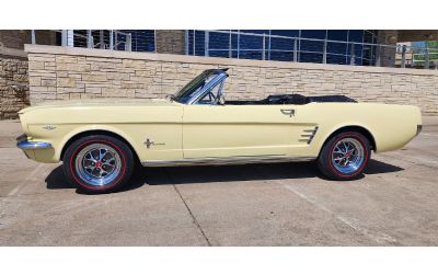 Photo of a 1966 Ford Mustang Convertible for sale