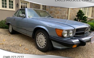 1987 Mercedes-Benz 560-Class 560 SL 2DR Convertible