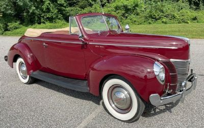 Photo of a 1940 Ford Deluxe Convertible for sale