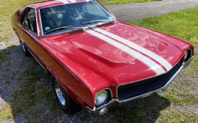 Photo of a 1969 AMC AMX Sold 390 4SPD Go Pack 37K Miles Orig Docs for sale