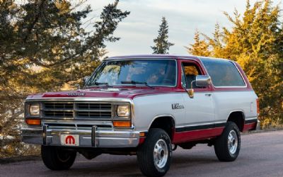 Photo of a 1990 Dodge Ramcharger LE for sale