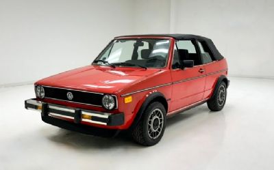 Photo of a 1985 Volkswagen Golf Cabriolet for sale