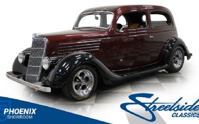 Photo of a 1935 Ford Model 48 Tudor Sedan Restomod 1935 Ford Model 48 Tudor Sedan for sale