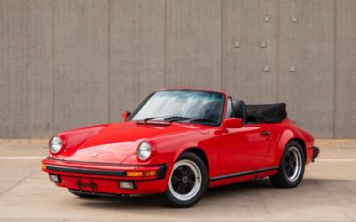 Photo of a 1986 Porsche 911 Carrera 2DR Convertible for sale