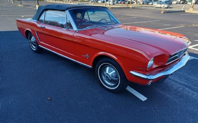 Photo of a 1965 Ford Mustang Convertible for sale