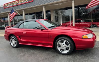 1996 Ford Mustang Cobra Convertible