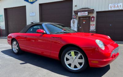 Photo of a 2002 Ford Thunderbird Convertible for sale