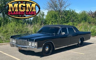 1969 Lincoln Continental Black ON Black Clean