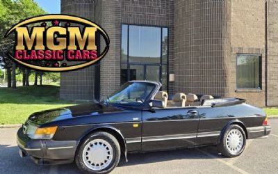 1991 Saab 900 Turbo 2DR Convertible