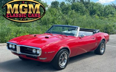 1968 Pontiac Firebird Real Nice Convertible Fun