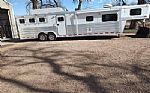 2007 Platinum 3 Horse Trailer with Living Qu