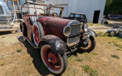 Photo of a 1928 Ford Model A Touring Car Project for sale