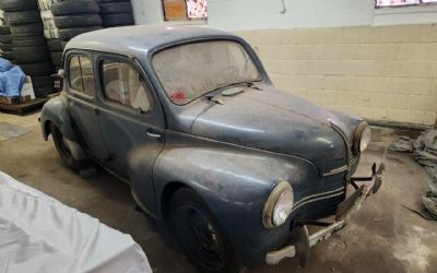 Photo of a 1960 Renault 4CV Barn Find, 27K Mi, Orig Down TO Tires, Unique! for sale