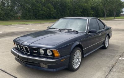 1988 BMW M6 M6 2DR Coupe