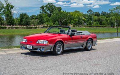 Photo of a 1989 Ford Mustang Convertible for sale