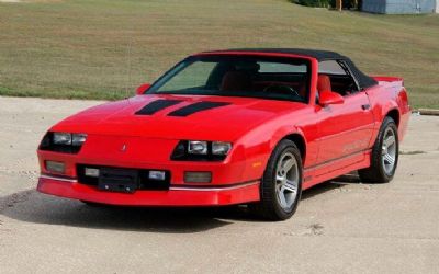 Photo of a 1988 Chevrolet Camaro IROC Z 2DR Convertible for sale
