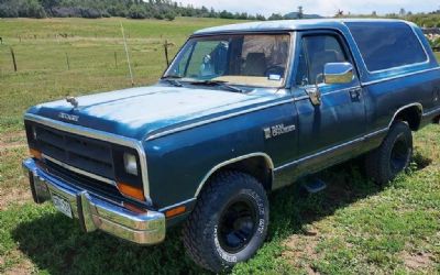 Photo of a 1989 Dodge Ramcharger for sale