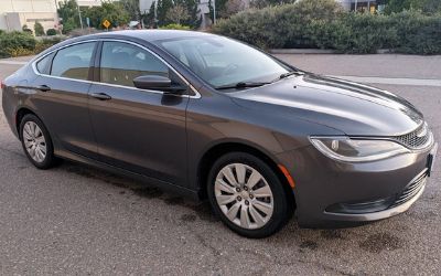 Photo of a 2015 Chrysler 200 LX for sale