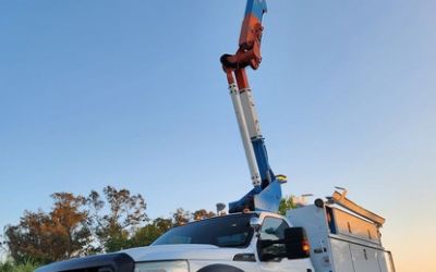 Photo of a 2013 Ford F550 Bucket Boom Utility Truck for sale