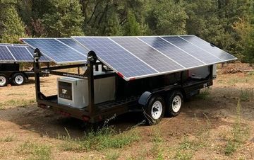 2017 Carson CS172 Solar Trailer