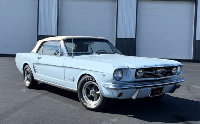 Photo of a 1966 Ford Mustang Convertible for sale