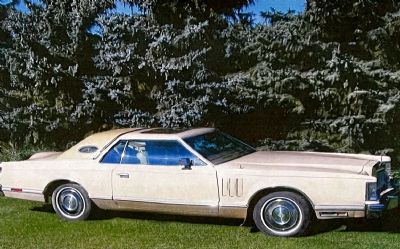 Photo of a 1979 Lincoln Continental Mark V Cartier Edition for sale