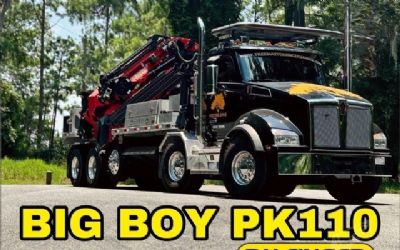 Photo of a 2022 Kenworth T800S With Mounted ON 2022 Palfinger Pk110002sh for sale