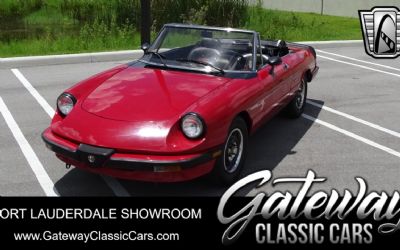 Photo of a 1986 Alfa Romeo Spider Graduate for sale