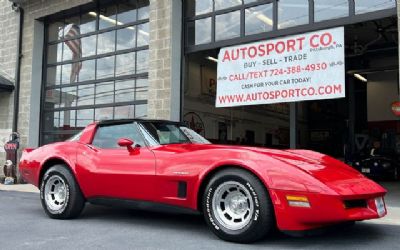 Photo of a 1982 Chevrolet Corvette for sale