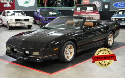 Photo of a 1989 Chevrolet Camaro IROC-Z Convertible 1989 Chevrolet Camaro for sale