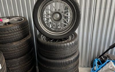 Photo of a SET Of 4 BBS Center Lock Modulare Wheels With Mich (2) & Michelin 335/30 ZR20 (2) SET Of 4 BBS Center Lock Modulare Wheels With Michelin 245/35 ZR19 (2) & Michelin 335/30 ZR20 (2) for sale