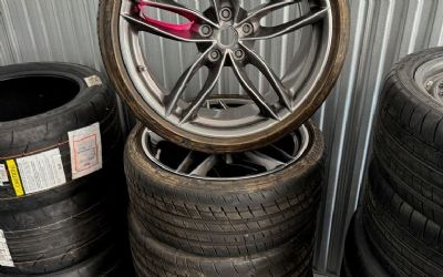 Photo of a 1 SET Of Mounted 488 Ferrari Wheels 1 SET Of Mounted 488 Ferrari Wheels for sale