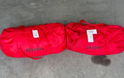 Photo of a Two Ferrari Vehicle Covers Two Ferrari Vehicle Covers for sale