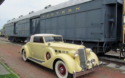 Photo of a 1936 Packard Series 1404 Super 8 Coupe Roadster Convertible for sale