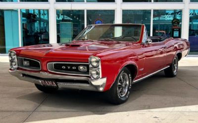 Photo of a 1966 Pontiac GTO Convertible for sale