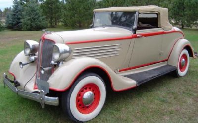 Photo of a 1934 Chrysler CA Convertible Rumble Seat for sale