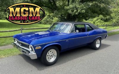 Photo of a 1971 Chevrolet Nova ZZ4 350CID Diamond Blue Aluminum Heads for sale