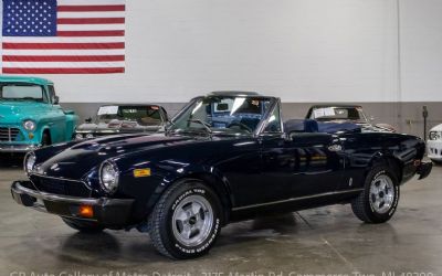 1981 Fiat 2000 Spider 