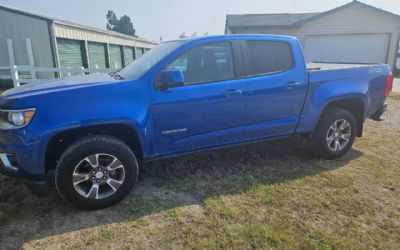 2018 Chevrolet Colorado Z71 4X4 4DR Crew Cab 5 FT. SB