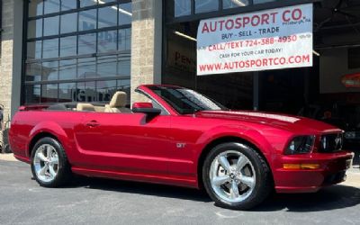 Photo of a 2007 Ford Mustang Convertible for sale