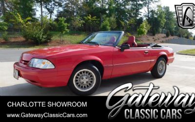 Photo of a 1992 Ford Mustang Convertible for sale