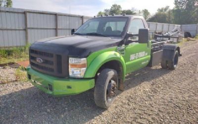 Photo of a 2008 Ford F450 With 15 Assorted Sized Dumpsters for sale