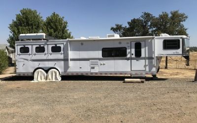 2003 Sundowner Sunlite 725 Three Horse Trailer With Living Quarters