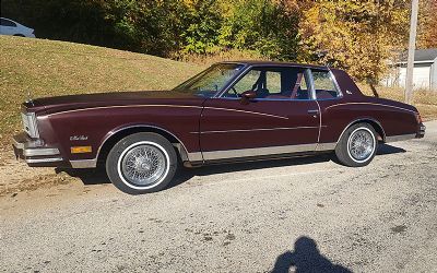 1980 Chevrolet Monte Carlo Sport Coupe