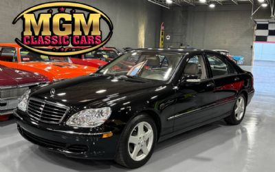 2005 Mercedes-Benz S-Class S 500 4DR Sedan