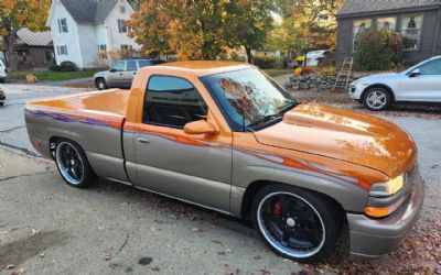 Photo of a 2000 Chevrolet Silverado 1500 Supercharged V8, Custom Body And Paint, Only 8K Mi for sale