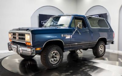 Photo of a 1987 Dodge Ramcharger 150 2DR 4WD SUV for sale