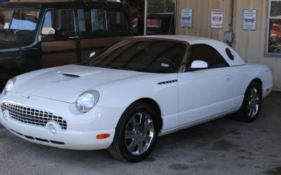 Photo of a 2002 Ford Thunderbird Deluxe 2DR Convertible for sale